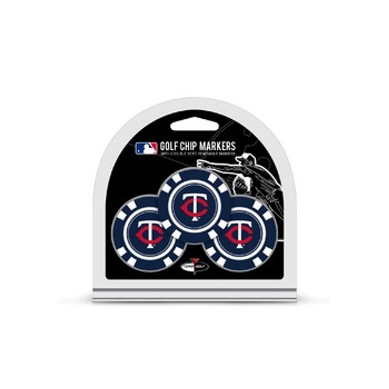 Team Golf Minnesota Twins 3 Pack Golf Chip with Marker