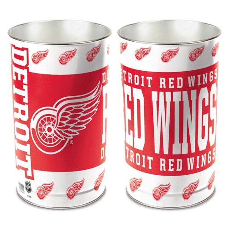 Wincraft Detroit Red Wings 15 Inch Wastebasket
