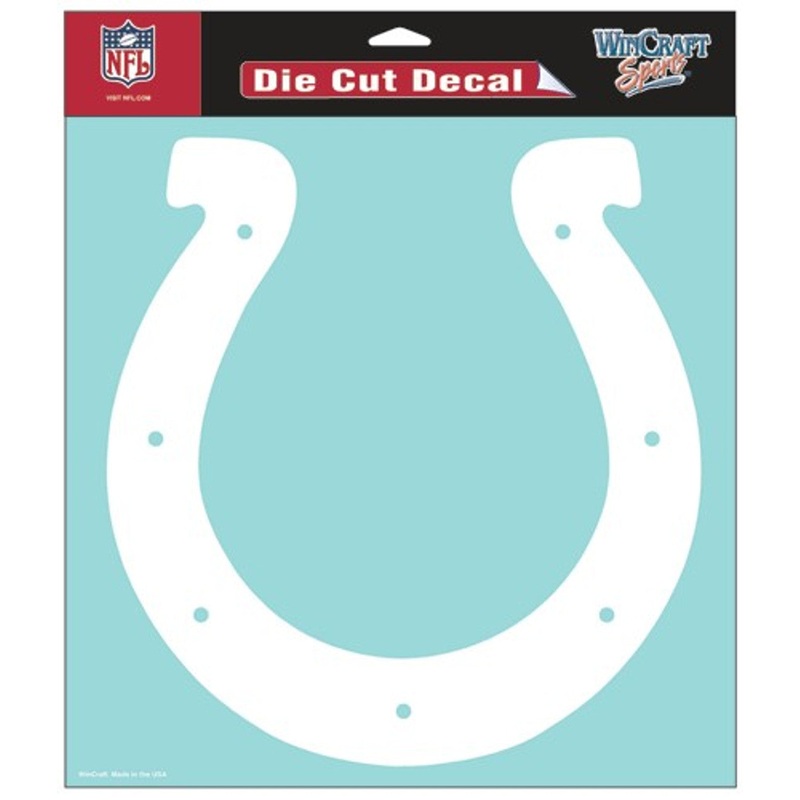 Wincraft Indianapolis Colts White Die Cut Decal 8×8