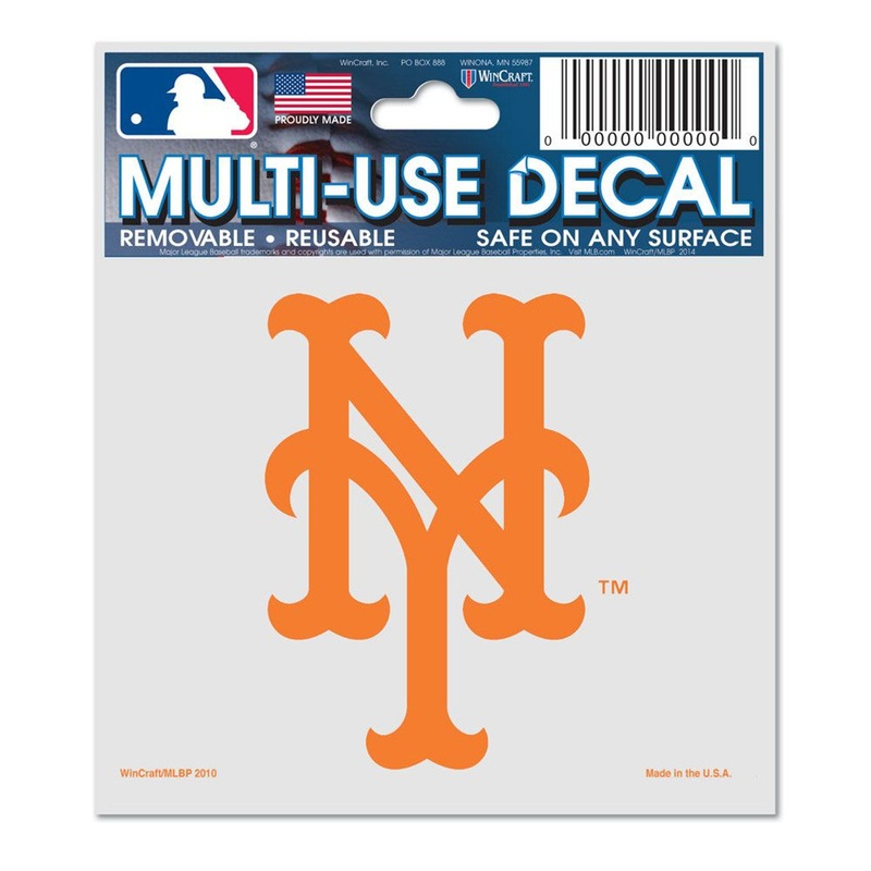Wincraft New York Mets Multi Use Decal 3×4