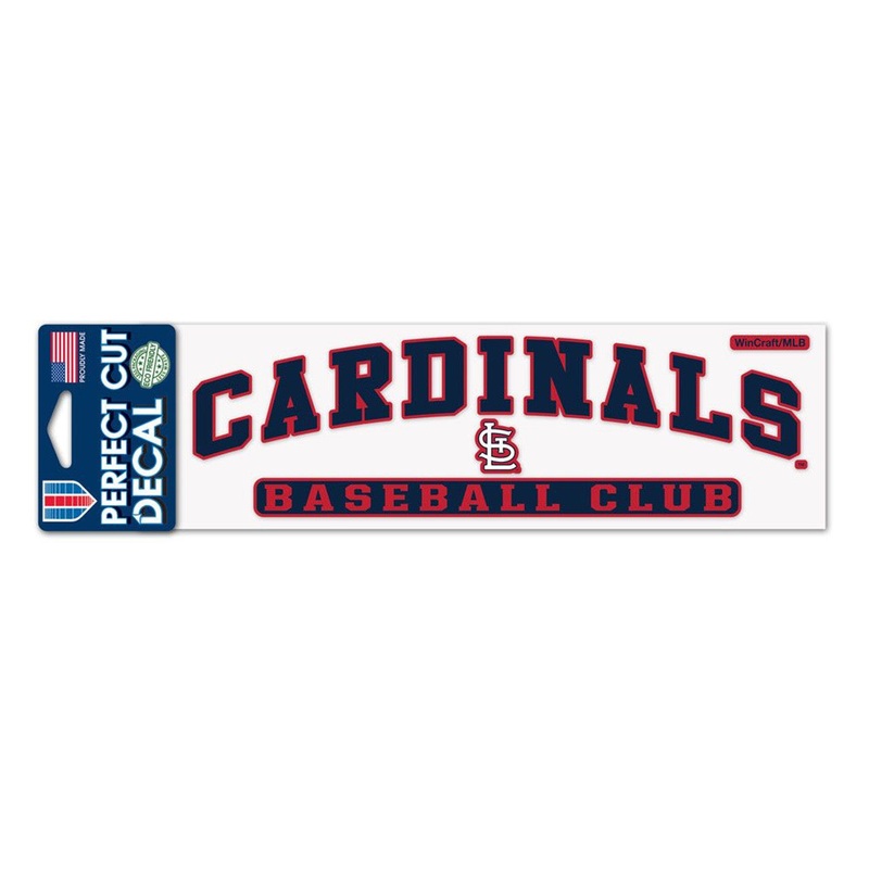 Wincraft St. Louis Cardinals Color Perfect Cut Decal 3×10