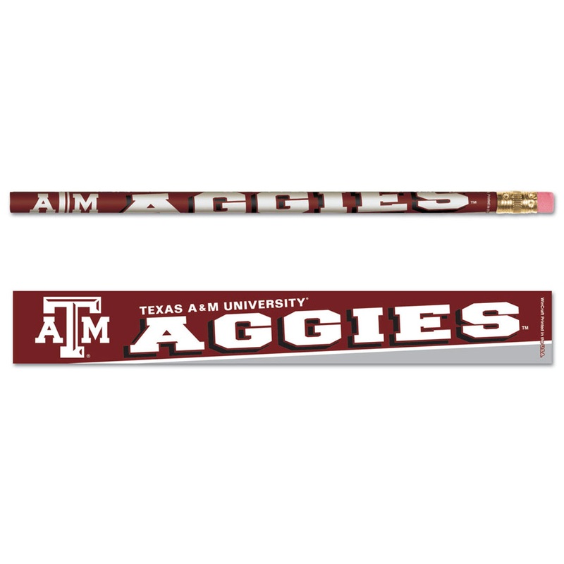 Wincraft Texas A&M Aggies 6 Pack Pencil – Special Order