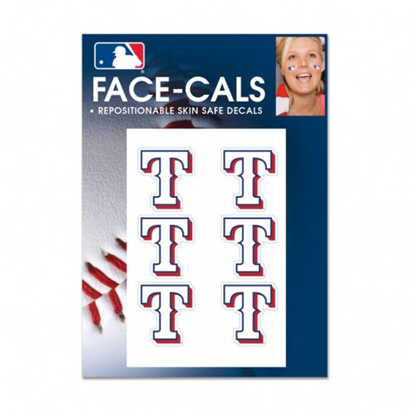 Wincraft Texas Rangers Tattoo Face Cals
