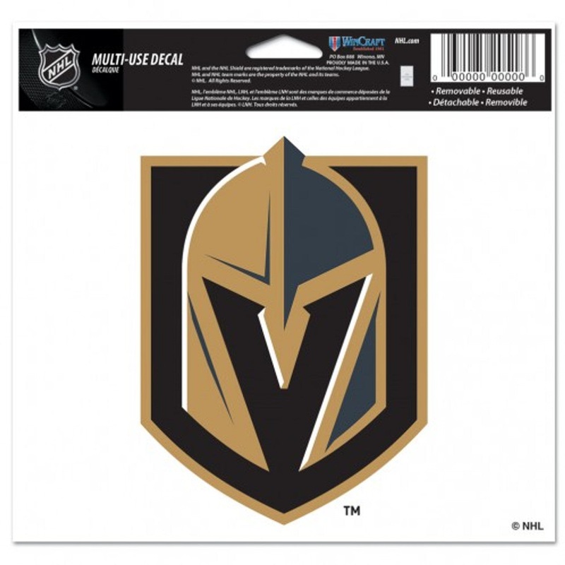Wincraft Vegas Golden Knights Color Multi Use Decal 5×6 – Special Order