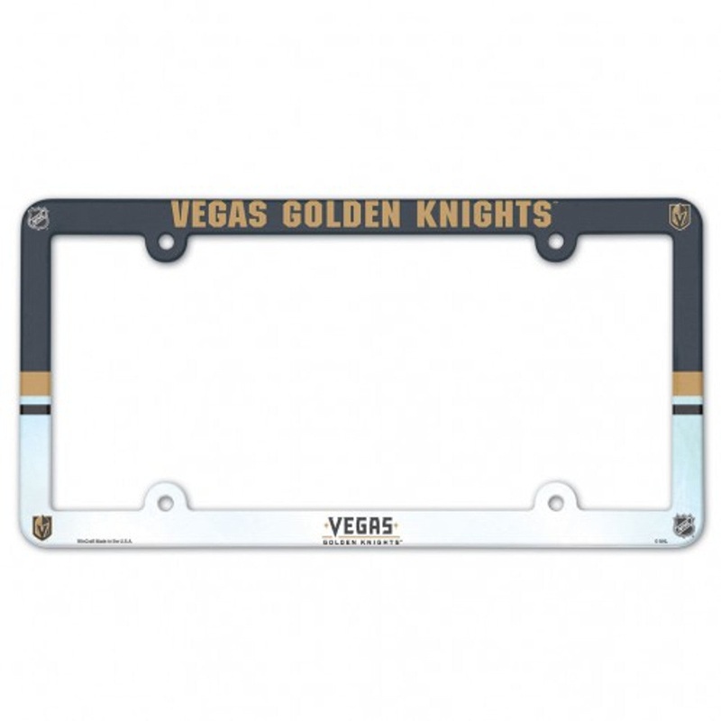 Wincraft Vegas Golden Knights License Full Color Style Plate Frame – Special Order