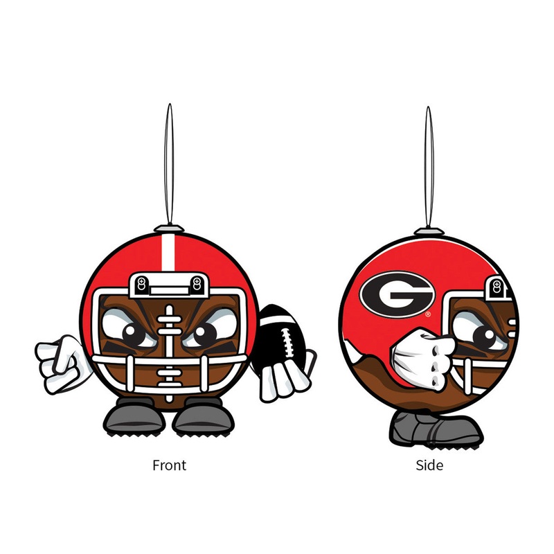 Evergreen Enterprises Georgia Bulldogs Football Head Ornament