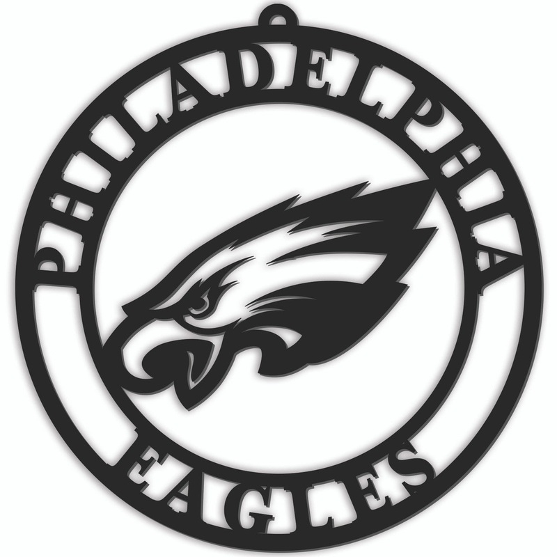 Fan Creations Philadelphia Eagles 16 Inch Door Hanger Sign