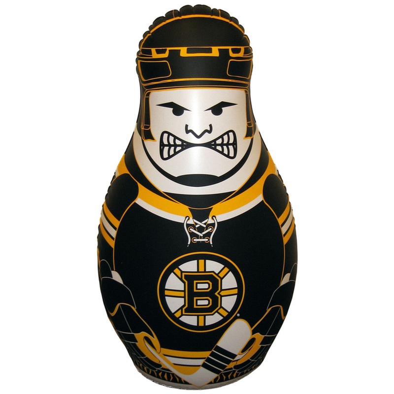 Fremont Die Boston Bruins Tackle Buddy Punching Bag