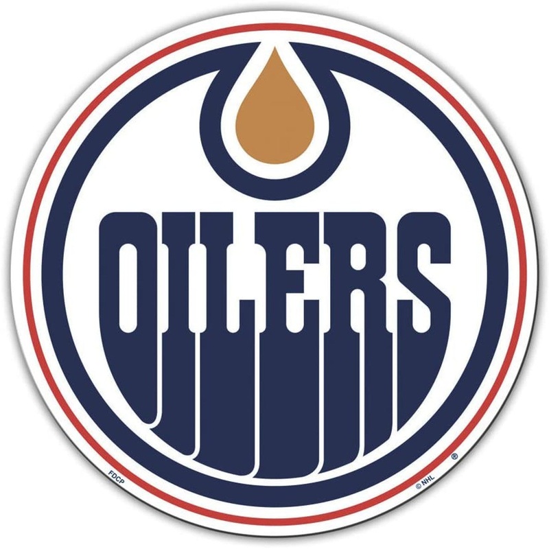 Fremont Die Edmonton Oilers 12 Inch Car Magnet