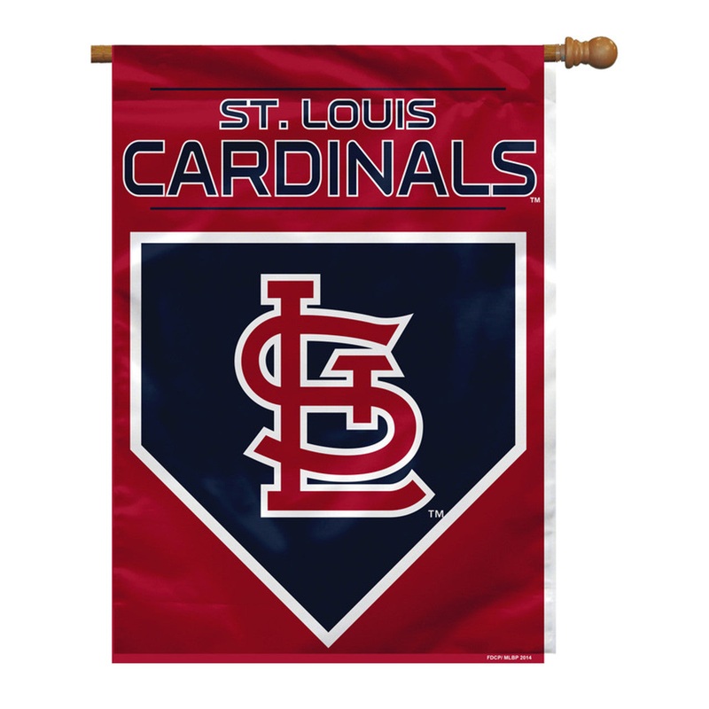 Fremont Die St. Louis Cardinals 2 Sided Banner Style House Flag 28×40