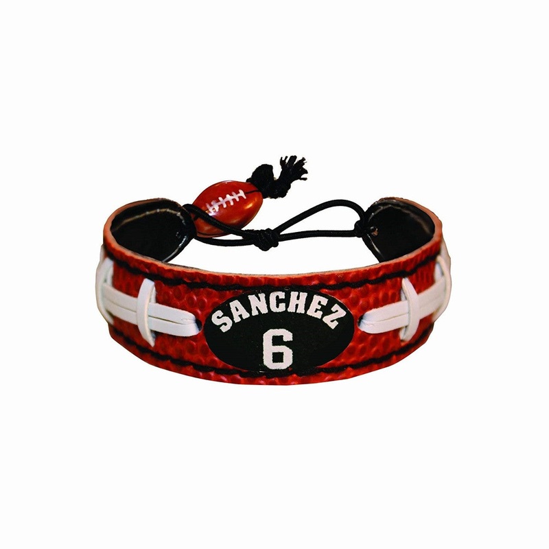 Gamewear New York Jets Mark Sanchez Jersey Design Classic Football Bracelet