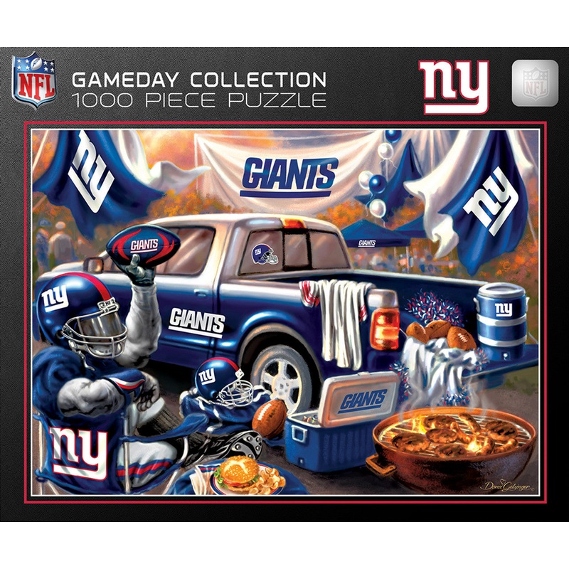 Masterpieces Puzzle Company New York Giants Gameday Design 1000 Piece Puzzle