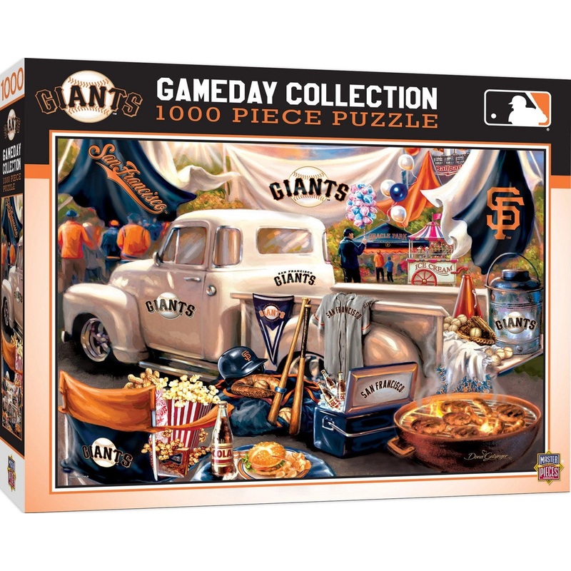 Masterpieces Puzzle Company San Francisco Giants Gameday Design 1000 Piece Puzzle
