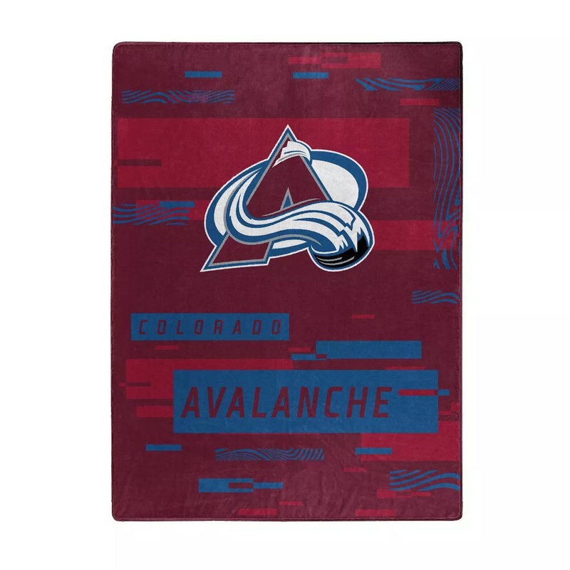 Northwest Company Colorado Avalanche Raschel Digitize Design Blanket 60×80