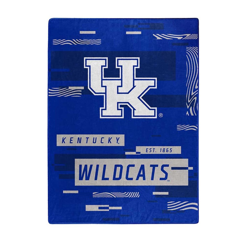 Northwest Company Kentucky Wildcats Raschel Digitize Design Blanket 60×80