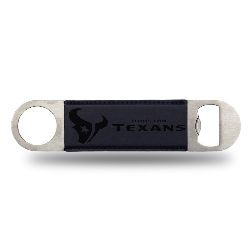 Rico Industries Houston Texans Laser Engraved Bar Blade Bottle Opener