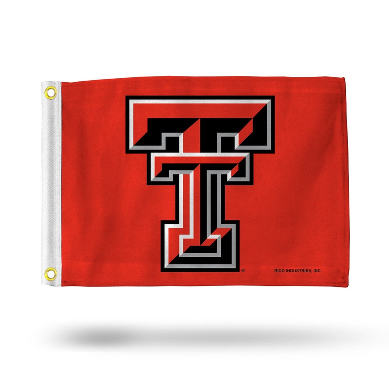 Rico Industries Texas Tech Red Raiders Striped Utility Flag 12×17