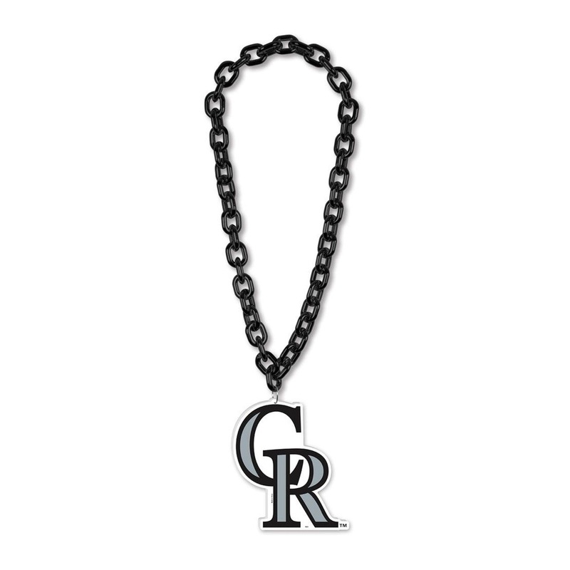 Wincraft Colorado Rockies Fan Big Chain Necklace