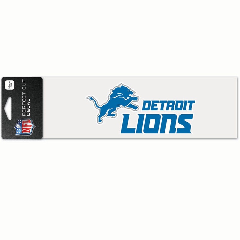 Wincraft Detroit Lions Color Wordmark Perfect Cut Decal 3×10