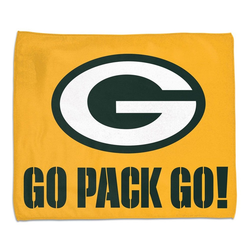 Wincraft Green Bay Packers Full Color Rally Style Towel 15×18