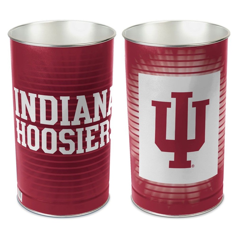 Wincraft Indiana Hoosiers 15 Inch Wastebasket