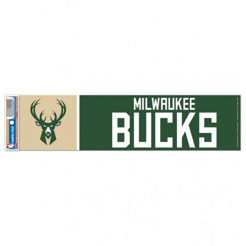 Wincraft Milwaukee Bucks Bumper Sticker – Special Order