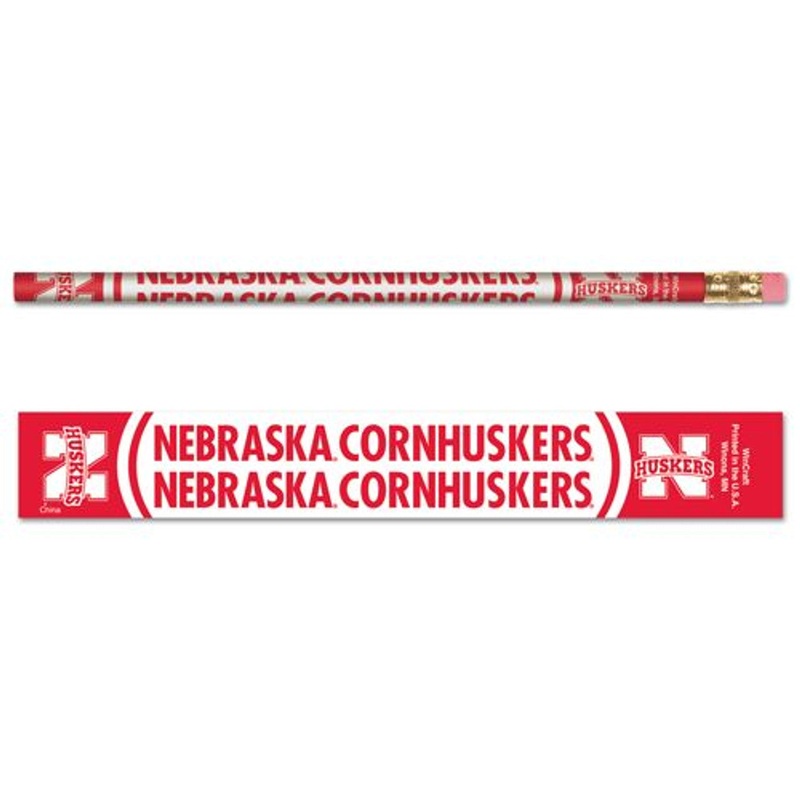 Wincraft Nebraska Cornhuskers 6 Pack Pencil