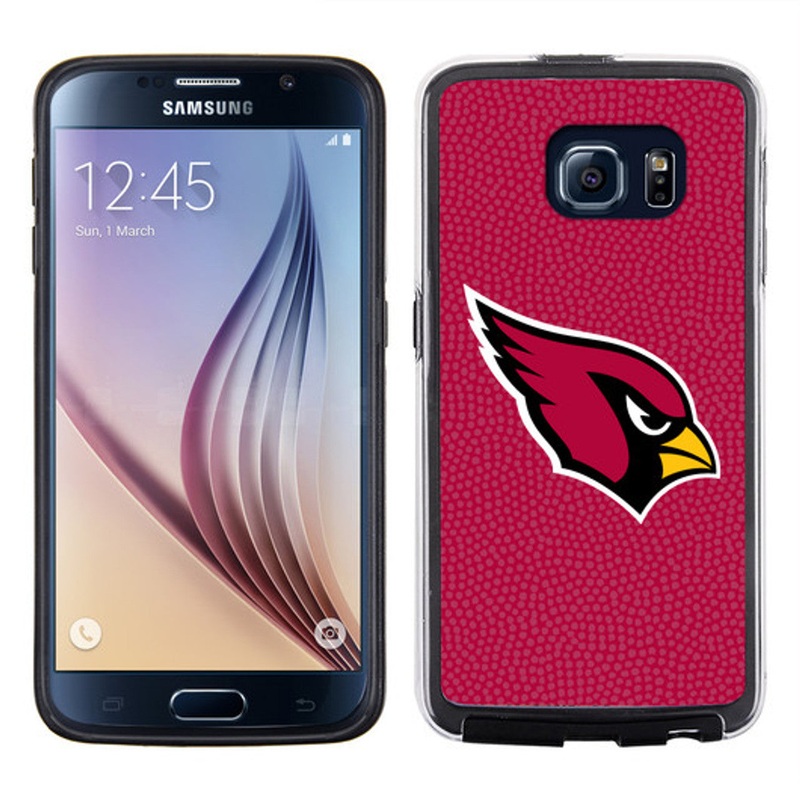 Gamewear Arizona Cardinals Team Color Football Pebble Grain Feel Samsung Galaxy S6 Phone Case