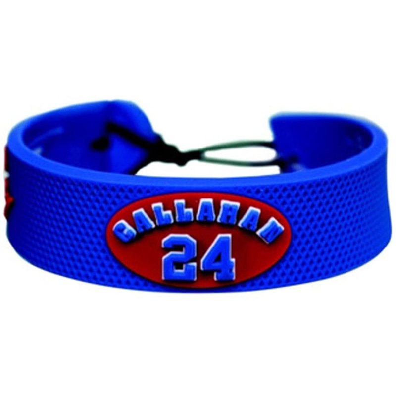 Gamewear New York Rangers Team Color Ryan Callahan Jersey Design Bracelet
