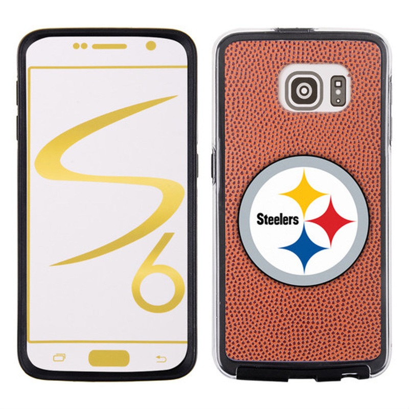 Gamewear Pittsburgh Steelers Classic Football Pebble Grain Feel Samsung Galaxy S6 Phone Case