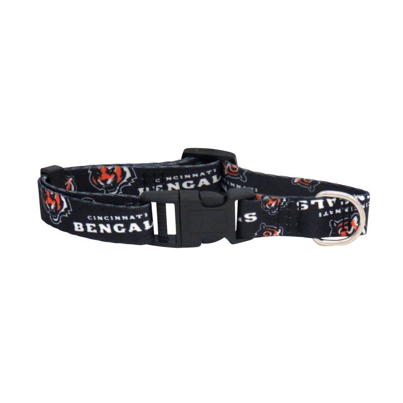 Little Earth Cincinnati Bengals Football Pet Collar Size Small – Special Order