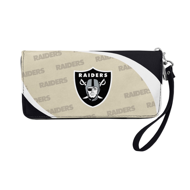 Little Earth Las Vegas Raiders Organizer Style Curve Wallet