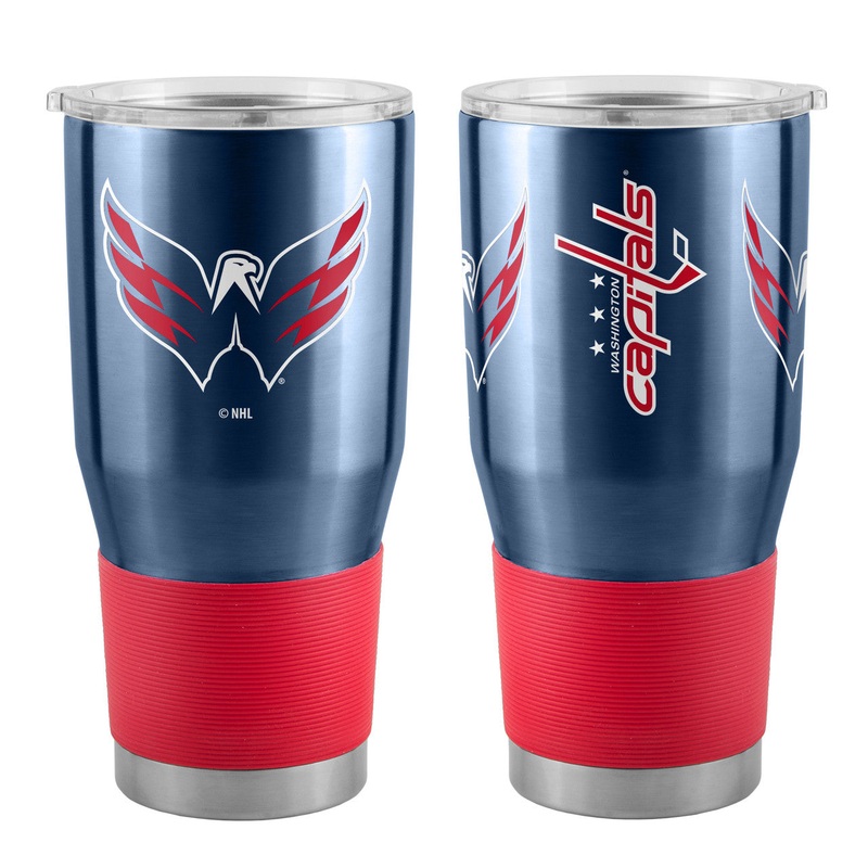Logo Brands Washington Capitals 30oz Ultra Stainless Steel Travel Tumbler