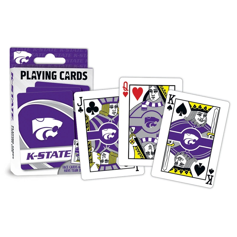 Masterpieces Puzzle Company Kansas State Wildcats Logo Playing Cards