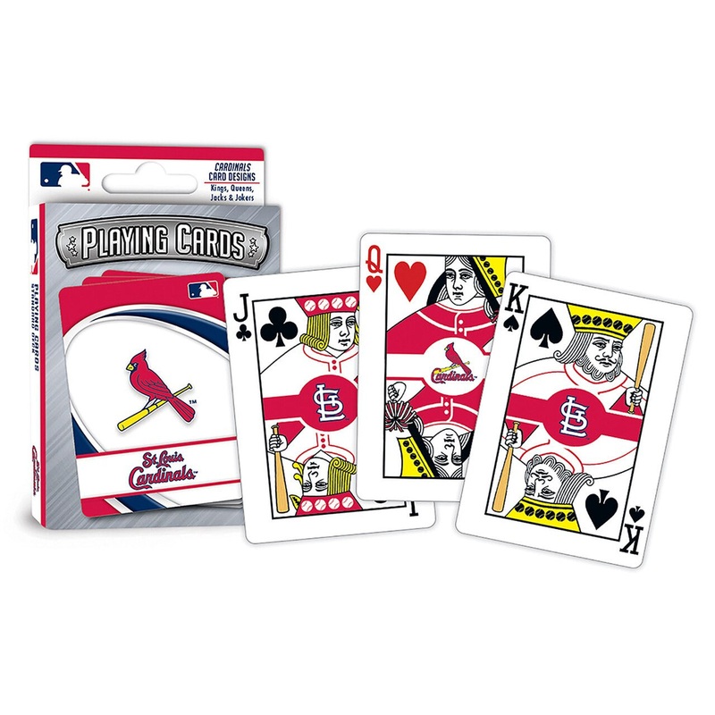 Masterpieces Puzzle Company St. Louis Cardinals Logo Playing Cards