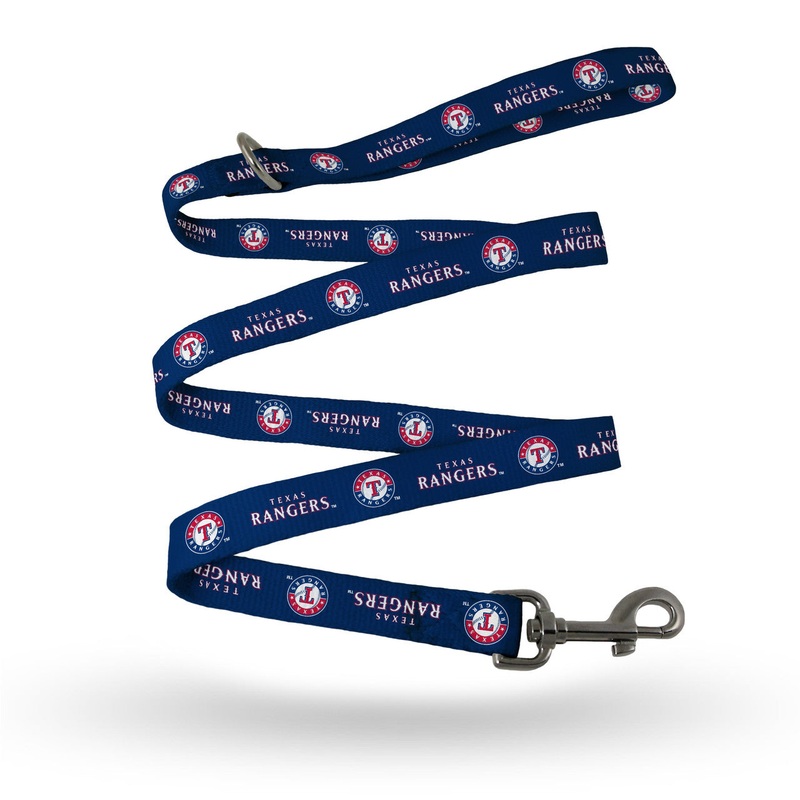 Rico Industries Texas Rangers Pet Leash Size L/XL