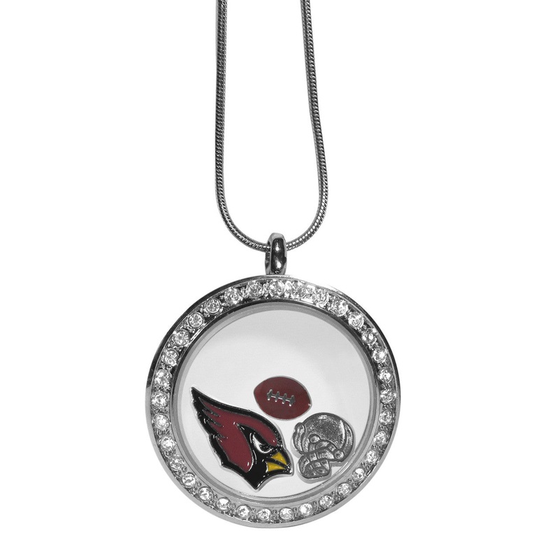 Siskiyou Arizona Cardinals Locket Necklace