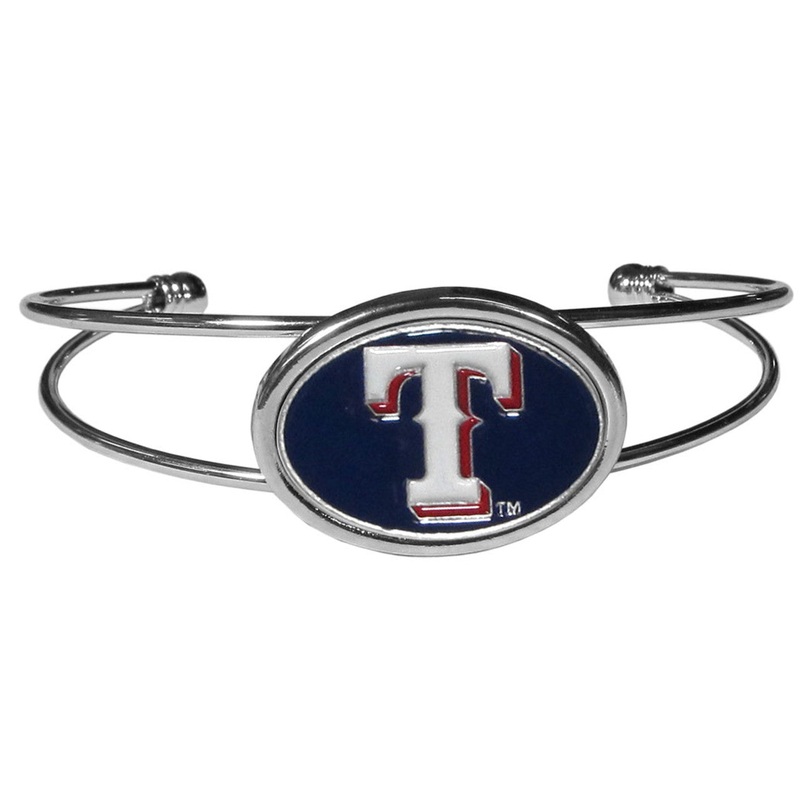 Siskiyou Texas Rangers Double Bar Cuff Bracelet