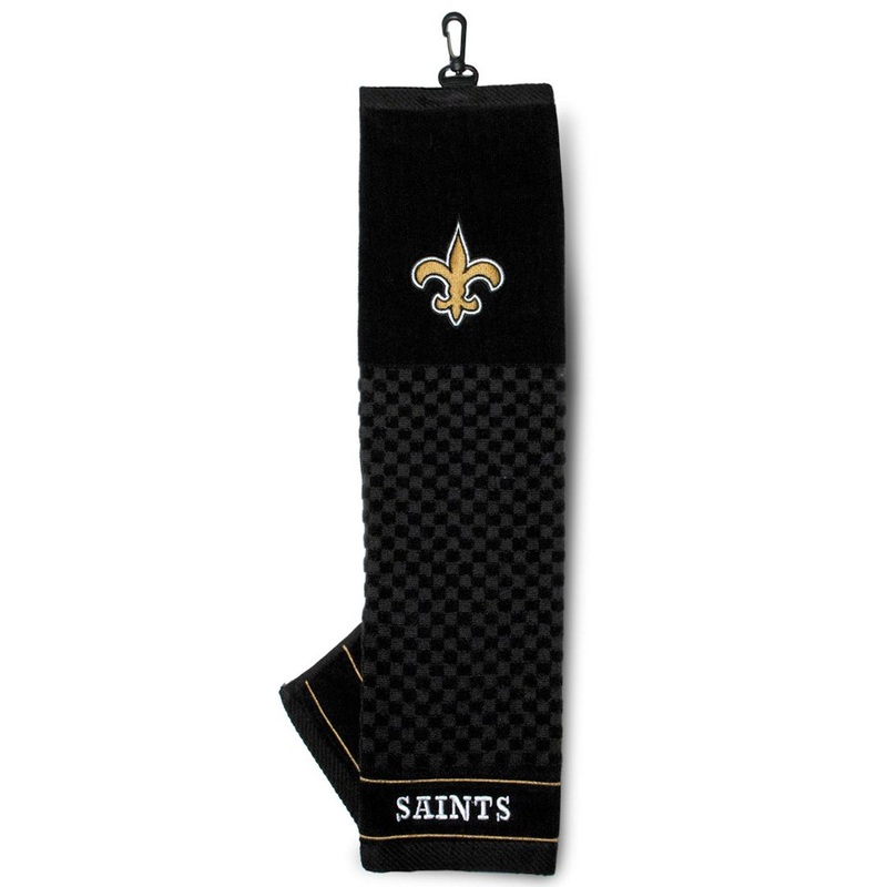 Team Golf New Orleans Saints Embroidered Golf Towel 16×22 – Special Order