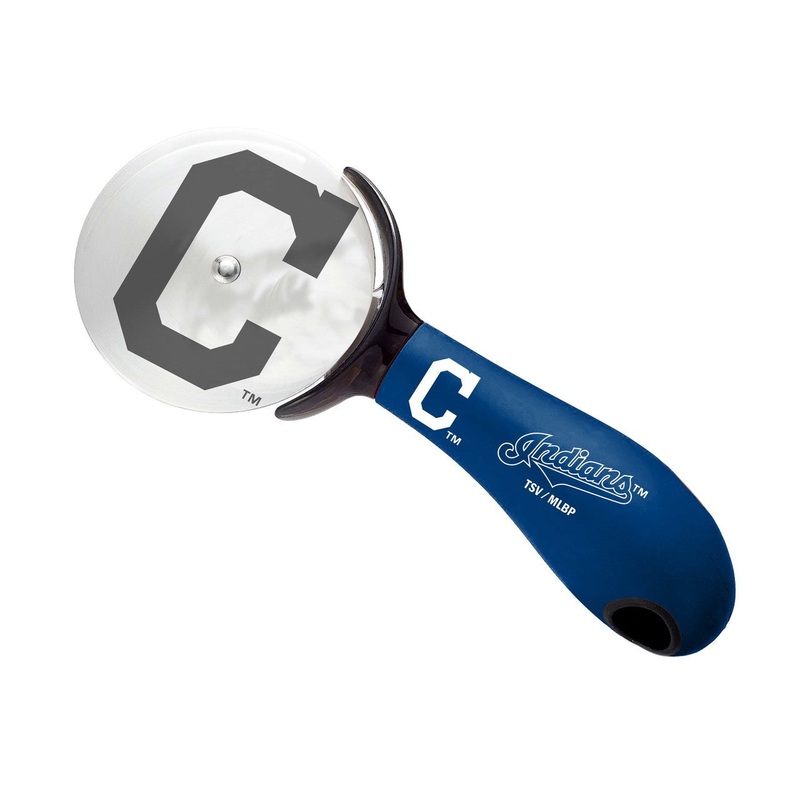 The Sports Vault Cleveland Indians Pizza Cutter