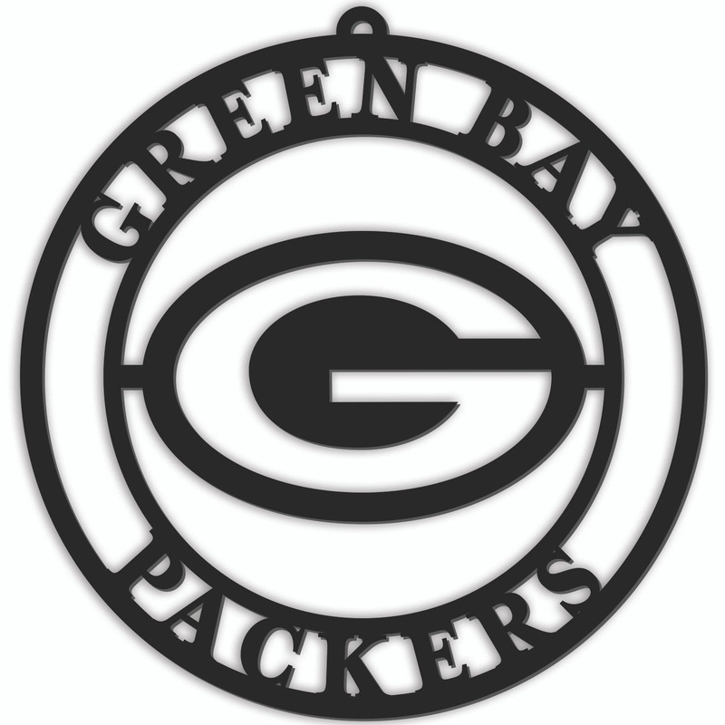 Fan Creations Green Bay Packers 16 Inch Door Sign Hanger