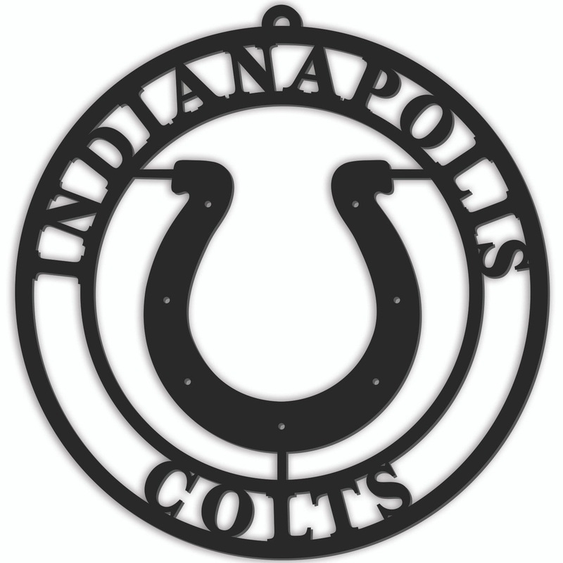 Fan Creations Indianapolis Colts 16 Inch Door Sign Hanger