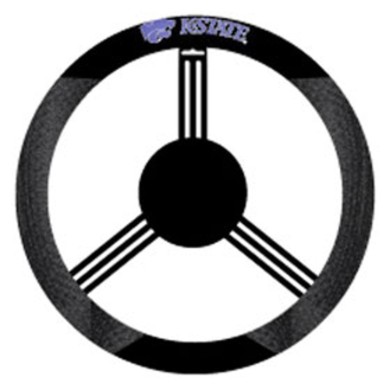 Fremont Die Kansas State Wildcats Mesh Style Steering Wheel Cover