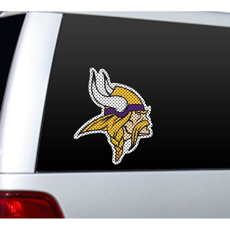 Fremont Die Minnesota Vikings 12 Inch Die Cut Window Film