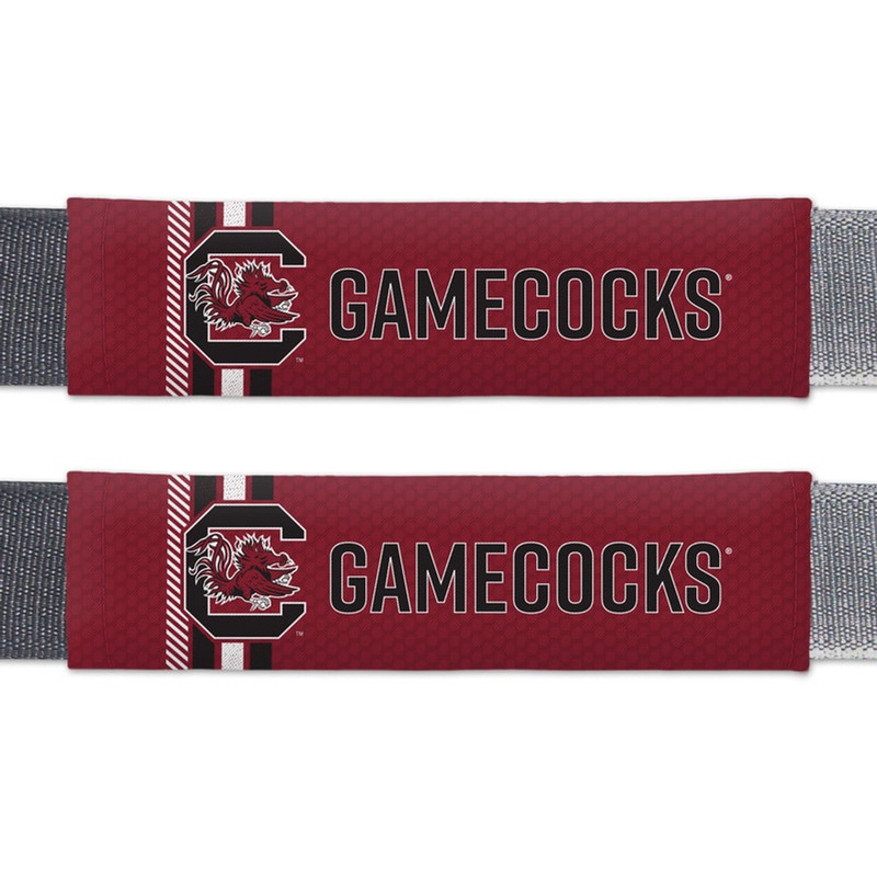 Fremont Die South Carolina Gamecocks Rally Design Seat Belt Pads