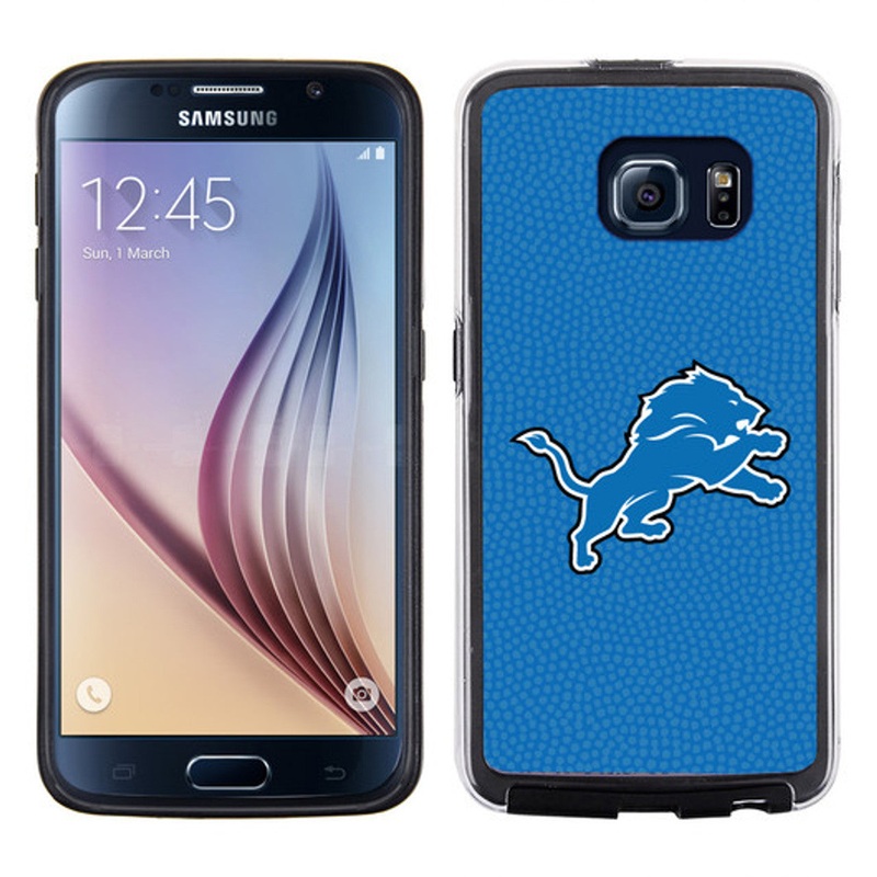 Gamewear Detroit Lions Team Color Football Pebble Grain Feel Samsung Galaxy S6 Phone Case