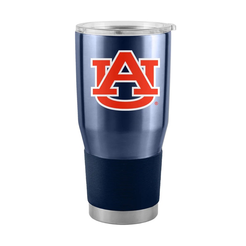 Logo Brands Auburn Tigers 30oz Stainless Steel Travel Tumbler