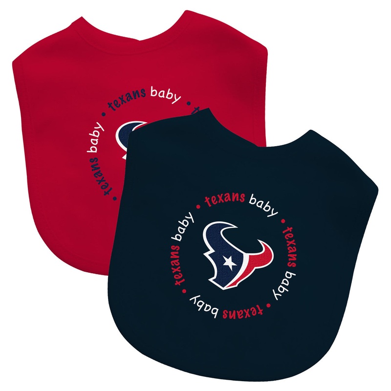 Masterpieces Puzzle Company Houston Texans 2 Pack Baby Bib