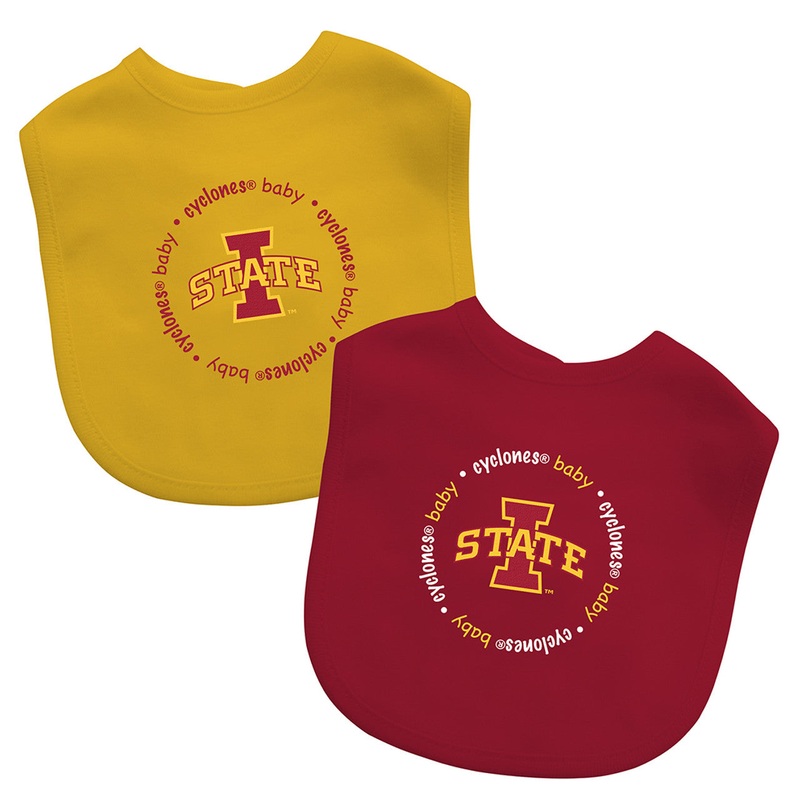 Masterpieces Puzzle Company Iowa State Cyclones 2 Pack Baby Bib
