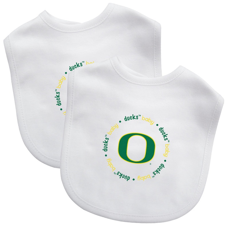 Masterpieces Puzzle Company Oregon Ducks 2 Pack Baby Bib